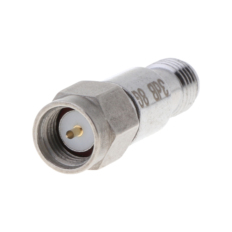 2W SMA Coaxial Fixed Attenuators Frequency 6GHz 8GHz SMA Fixed Connectors: Brown