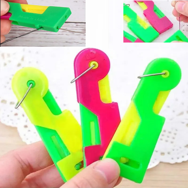 1/3Pcs Automatic Sewing Needle Threader Sewing Use Elderly Guide Needle Thread Tools Sewing Accessories