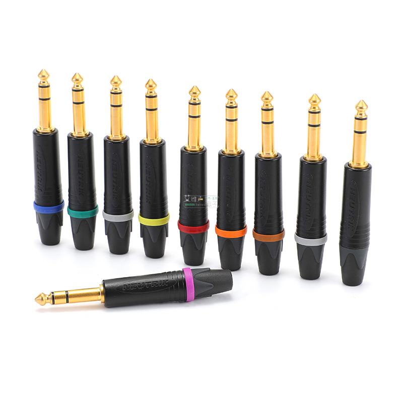 Neutrik Jack 1/4" 6.35 mm Heavy Duty Phone Plug NP2X NP3X NP2RX NP3RX Mono / Stereo Guitar Snakes Speakers Audio Cable Connector