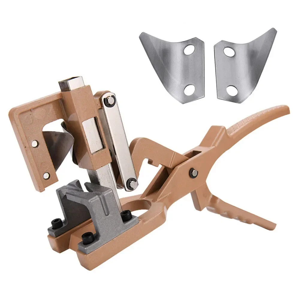 Grenklippare med 1 par blad trädgårdsredskap grenklippare sekatör beskärning växt ympningssax fruktträd praktisk