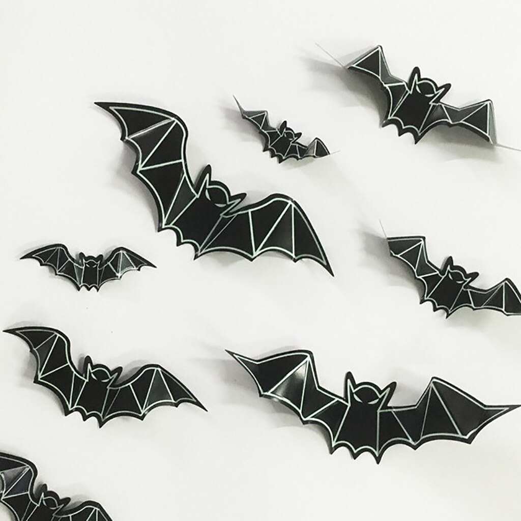 Bat Graphic Removable Wall Sticker Diy Vinyl Decal Living Room Home Decor Art Car Decoration 3d Poster Stickers