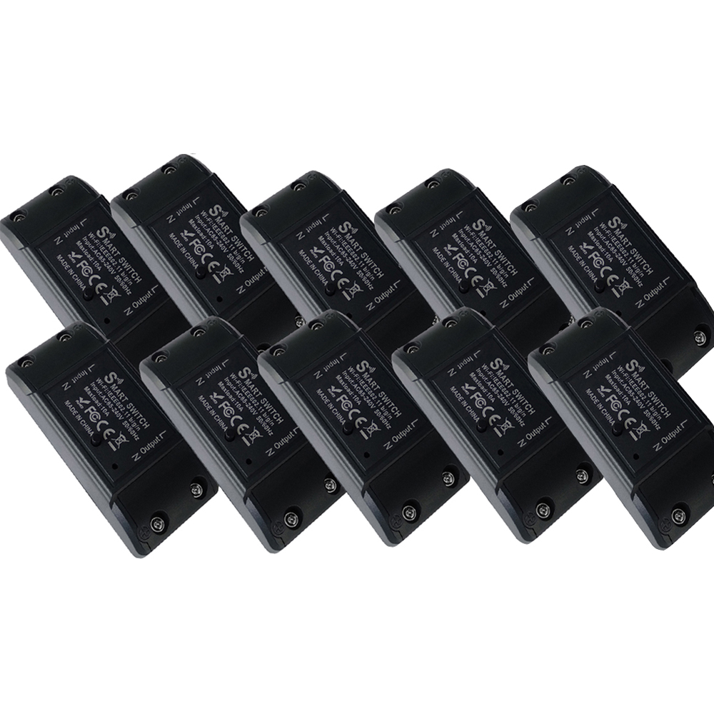 WGHINE CozyLife WiFi accorto interruttore modulo interruttore automatico 10A interruttori della luce temporizzati senza fili supporto Alexa Siri Google Alice: bianca