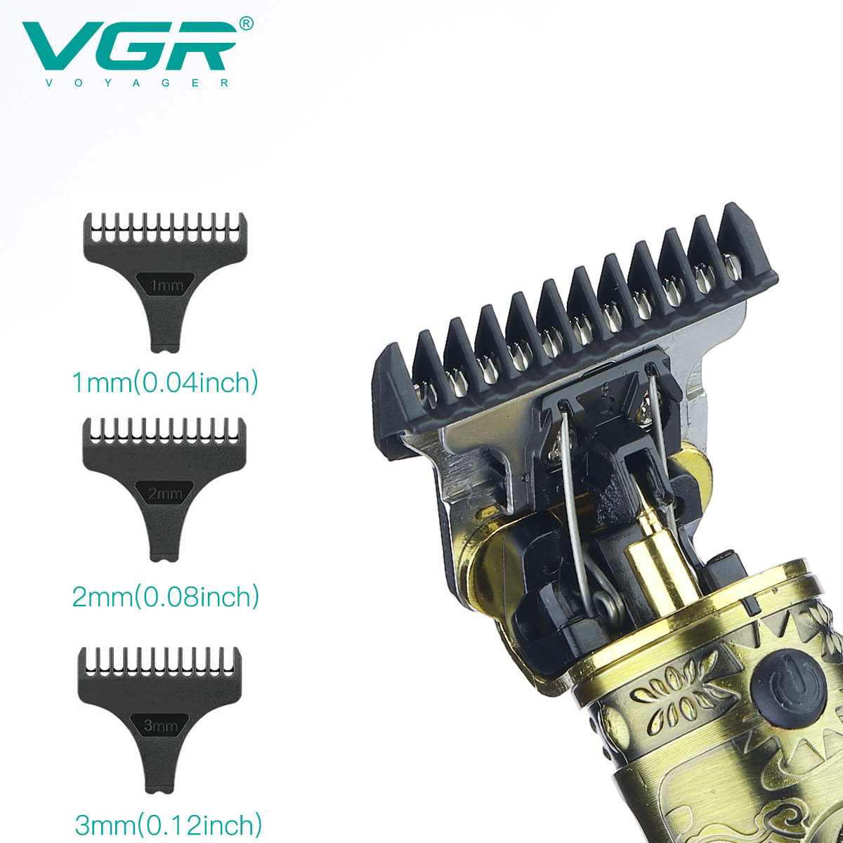 Vgr 228 Tondeuse Professionele Persoonlijke Verzorging Kapper Trimmer Voor Mannen Upgrade T9 Lcd Elektrische Tondeuse Clippers Vgr V228
