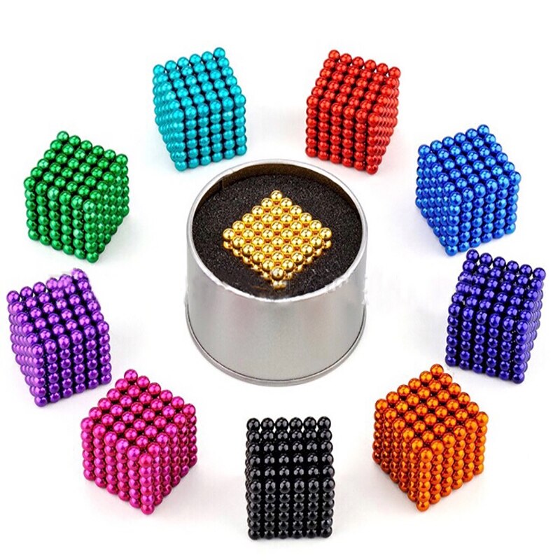 Anti-Stress Giocattoli Per Adulti Infinity Cubo Antistress Definito 5mm216 PCs Variabile BuckBalls Multi-color FAI DA TE Giocattoli