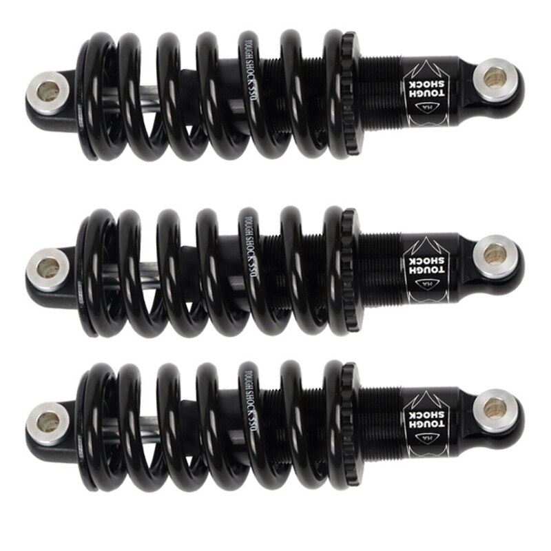 Amortiguador de bicicleta de montaña herramienta de absorción de choque de rebote resorte amortiguador Universal de 165mm Suspensión trasera de bicicleta Sh