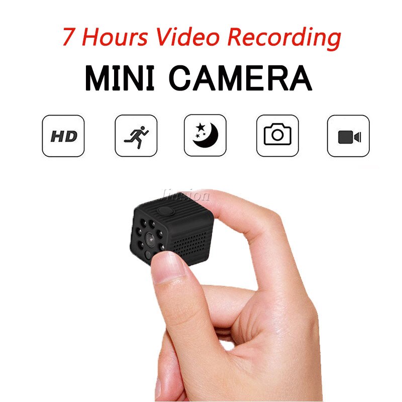 7 Uur Hd Video-opname Mini Camera Nachtzicht Gizli Kamera Kleine Geheime Camcorder Sensor Motion Wearable Smart Micro Camera