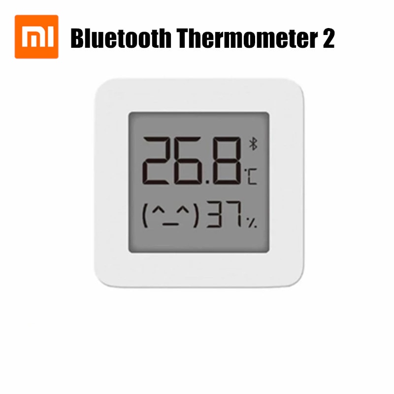 Originele Xiaomi Mijia Bluetooth Thermometer 2 Draadloze Smart Elektrische Digitale Hygrometer Thermometer Werken Met Mijia App