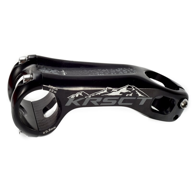 KRSCT bicycle stem Aluminum Alloy for DH AM XC Mountain Bike MTB stem -20 Degree 28.6 * 31.8mm *80/90/100mm cycling Parts