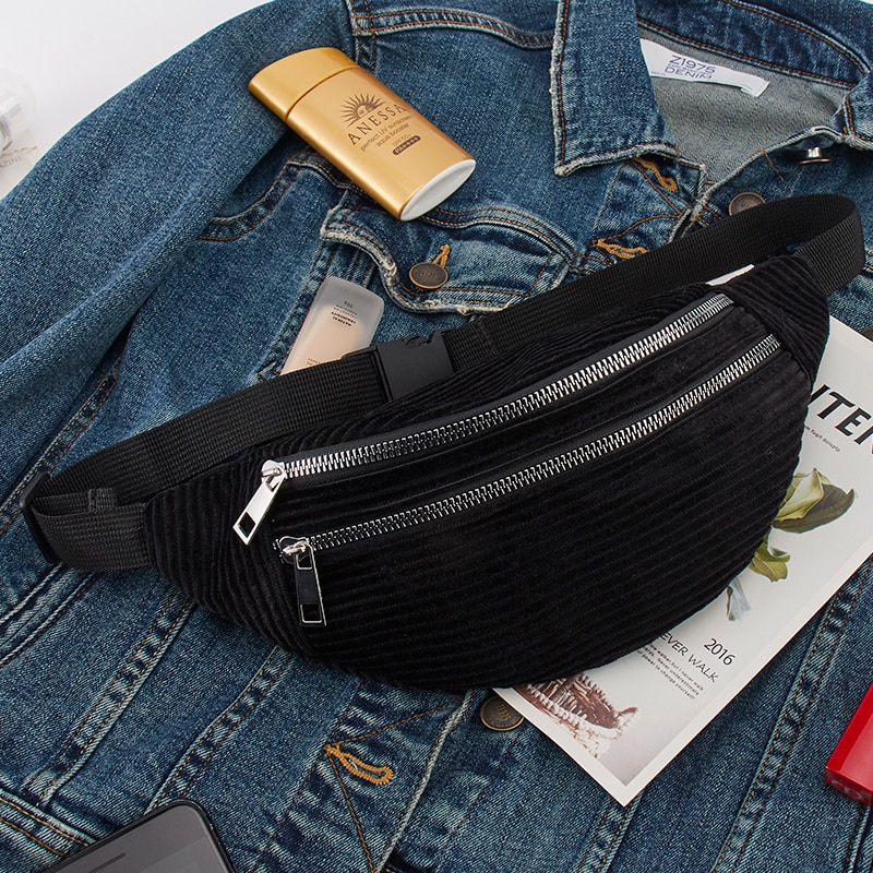 belt bag waist packs for women brand Luxury bag corduroy bag women bag Fanny Pack message bag Crossbody