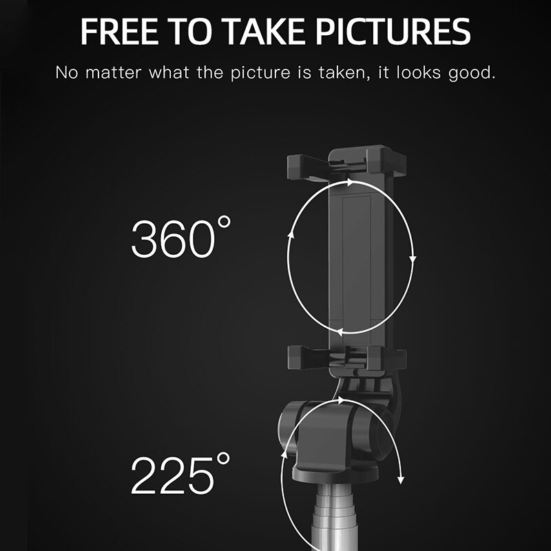 Handheld grip stabilisator statief 3 in 1 selfie stick handvat afstandsbediening houder selfie standaard voor iphone/android/huawei mini statieven