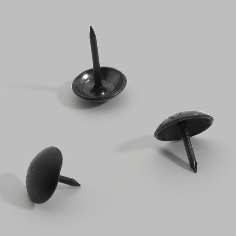 20 stücke/druckbolzen tür nagel Kasten Sofa verdickung Heftzwecke Zucht Hardware- schwarz druckbolzen dekoration Nagel Kunst schmuck