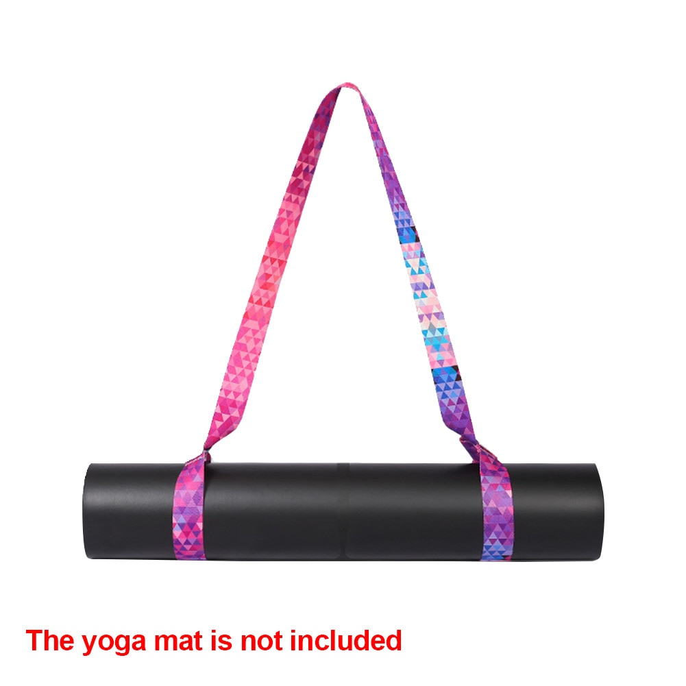 Yoga Mat Riem Riem Verstelbare Sport Sling Voor Mat Schouder Dragen Riem Oefening Stretch Fitness Elastische Yoga Riem