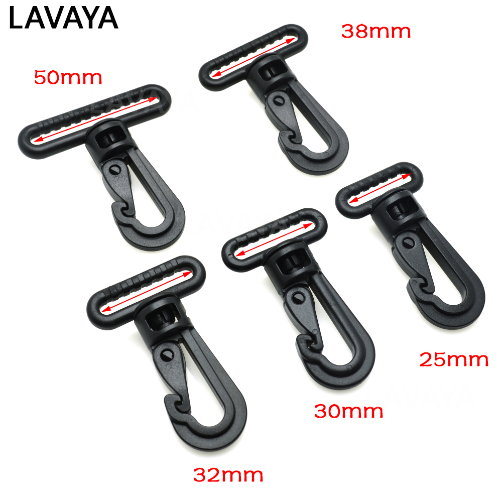 2pcs/pack,Plastic Swivel Snap Hooks Buckle for Backpack Belt Straps Briefcase Strap Clasp Garment