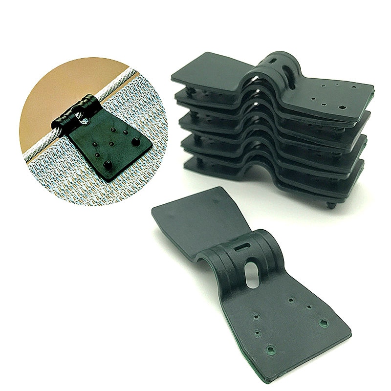 15 unids/pack películas de invernadero PE Clip agricultura sombra Clips espera ampliar instantánea arandela sombrilla neto Clips gancho especial