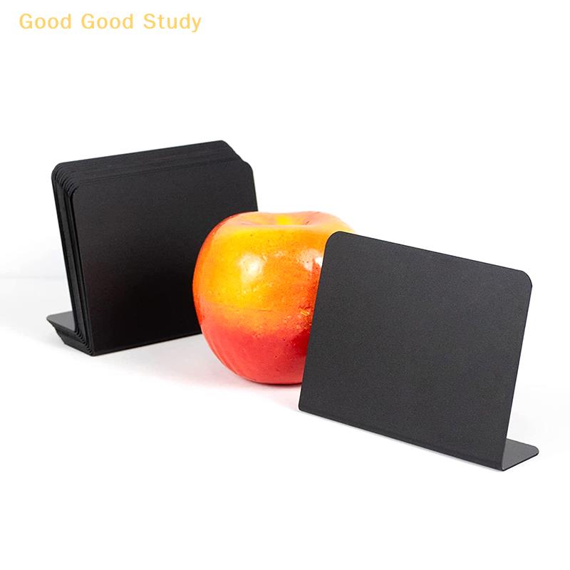 5Pcs Mini Chalkboard Sign With Base Place Cards Name Tags Handheld Menu Blackboard For Labeling Coffee Shop Bakery Table Top