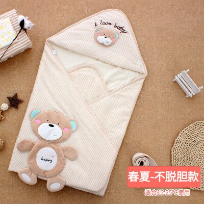 Warm Baby Slaapzak Puur Katoen Slaap Zak Zachte Slaap Zak Anti Kick Quilt Slaapzakken Baby Voor Herfst Winter sleepsack: 1