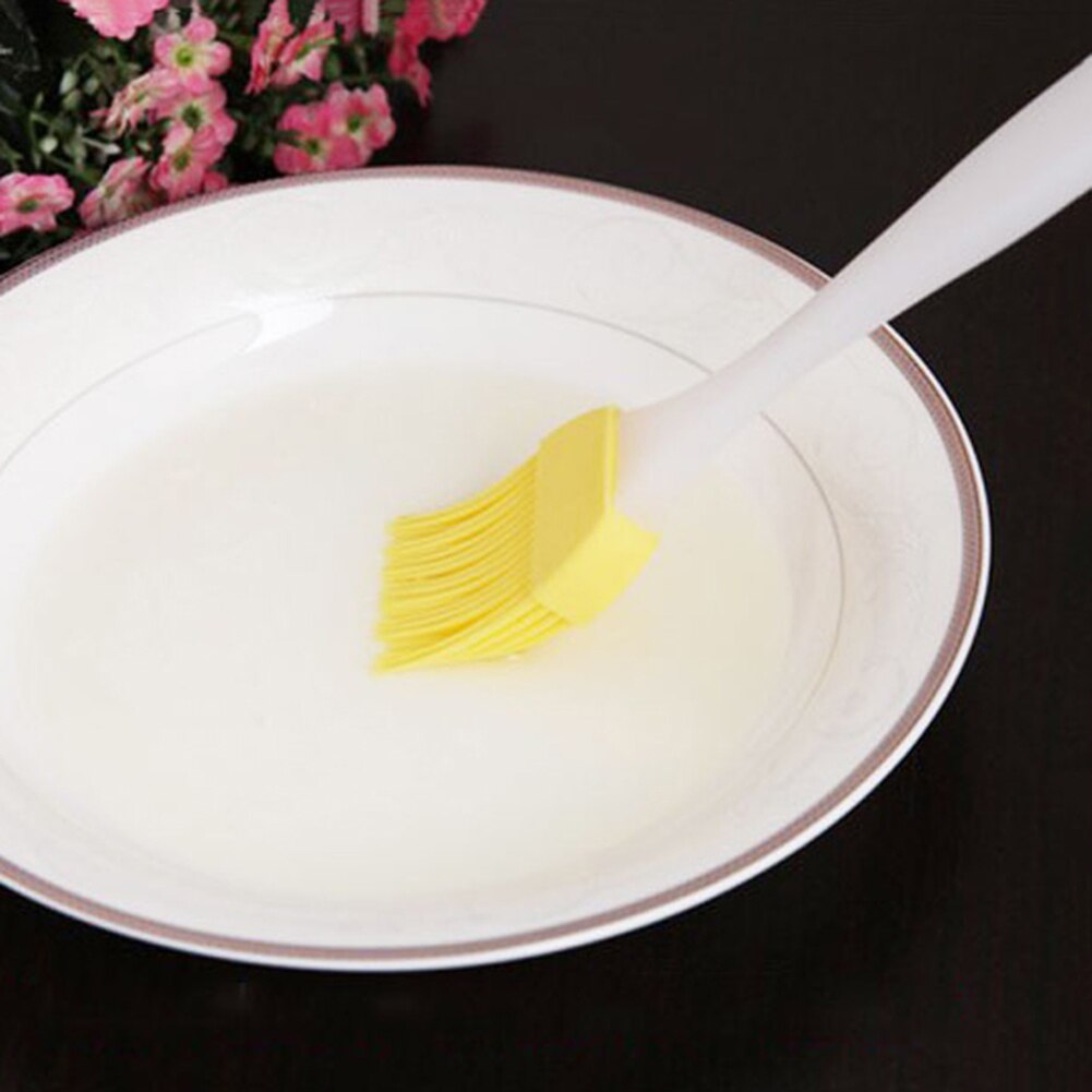 Siliconen bakborstel barbecue bakvorm cake gebak brood bakvorm olie braadroom kookgerei kwast siliconen kwast silicagel olie kwast