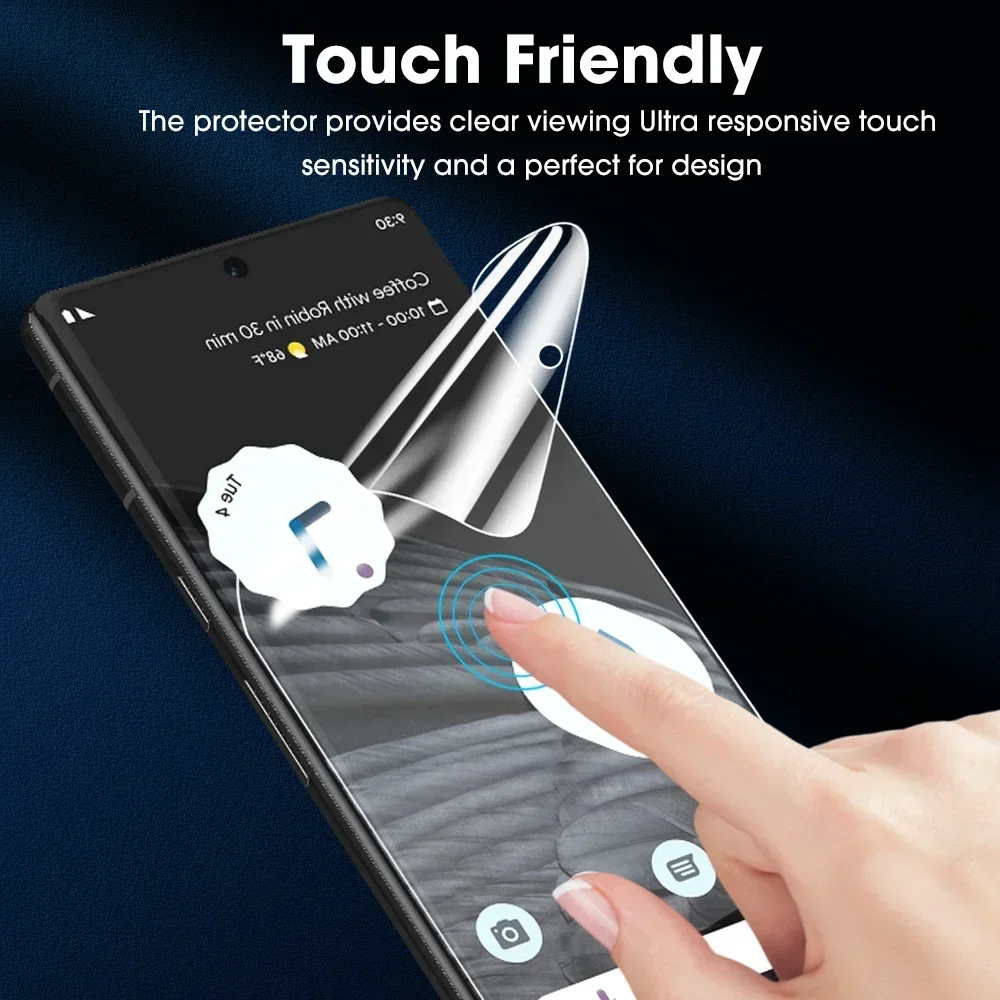 For Google Pixel 7 8 9 Pro Pixel9A Screen Protector Soft Hydrogel Film For Google Pixel 9Pro XL 8Pro 7Pro Pixel7 Protective Film
