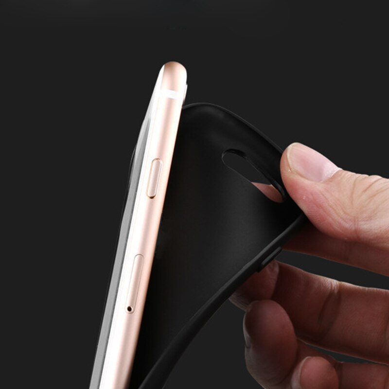 Schwarz Matte Weiche TPU Telefon Fall Für iPhone 11 12 13 Pro Max XS Max XR X Silikon Schutz Fall für iPhone 13 6 7 8 Plus Abdeckung