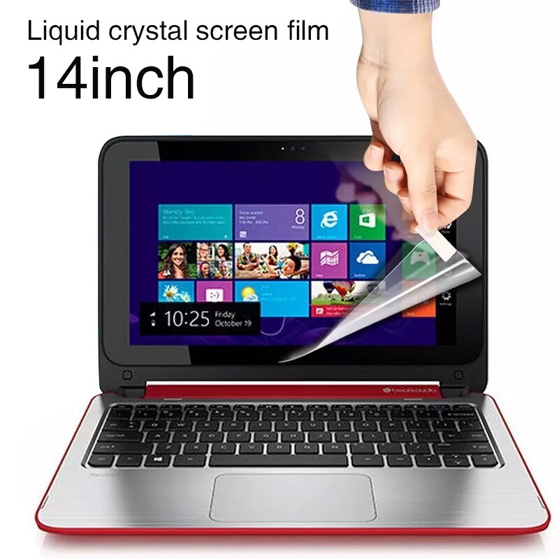 Ultra thin Notebook Sticker Waterproof Dustproof Laptop Protective Film Screen Protector Transparent 14 Inch Durable Portable