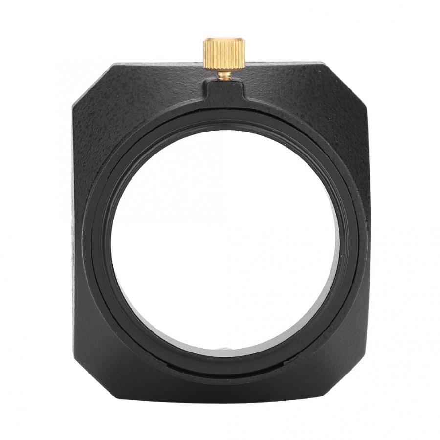 Lens Accessoires 46 Mm Vierkante Zonnekap Shade Voor Dv Camcorder Digitale Video Camera Lens Filter Of Vat Draad Camera len Deel