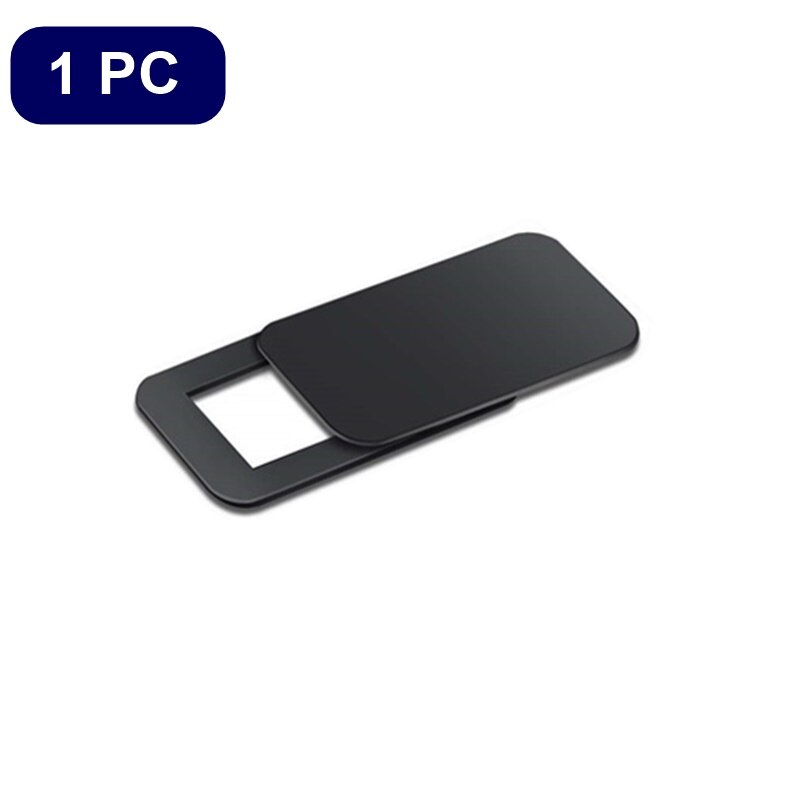 Mobile Phone Privacy Sticker For iPhone 11 Huawei P40 PC For iPad Tablet Camera Case WebCam Cover Shutter Magnet Slider Plastic: square black 1pcs