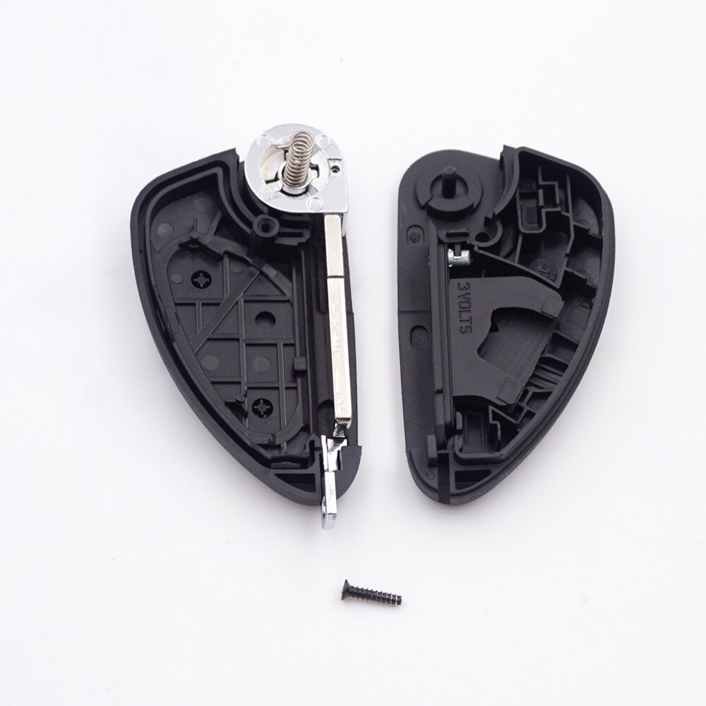 Cocolockey-funda de llave de para Alfa Romeo GT 147 156 166, mando a distancia con tapa, carcasa de llave de coche plegable de repuesto, 2 y 3 botones