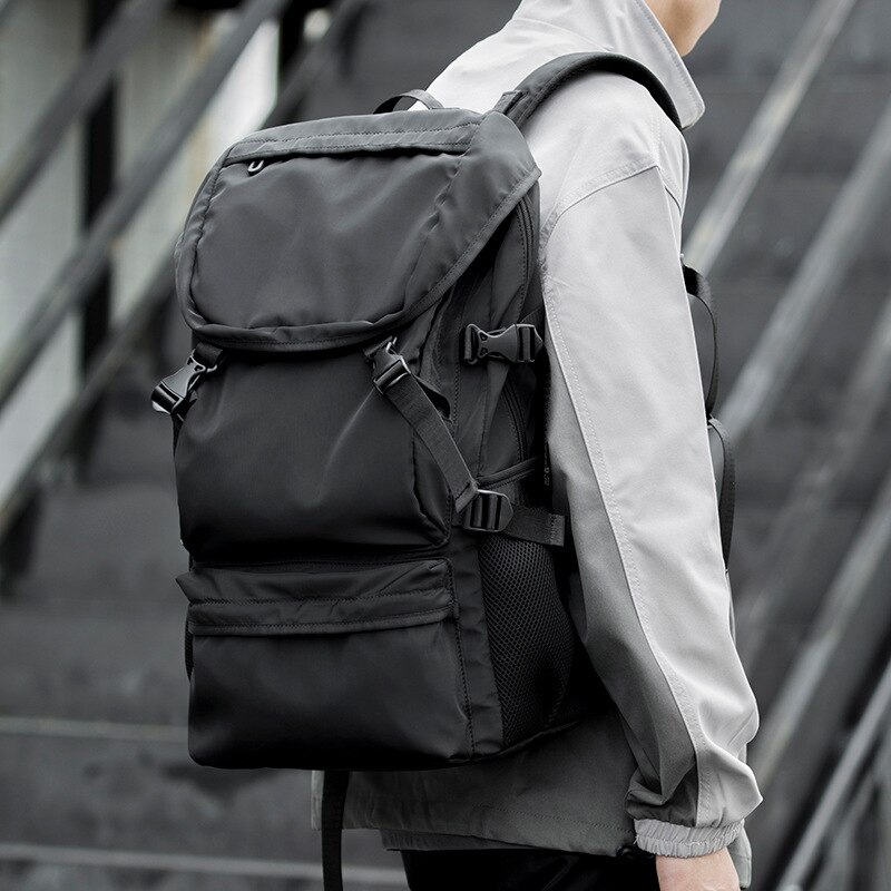 Waterproof backpack men's trend student school bag large capacity mountaineering travel computer backpack men's bag