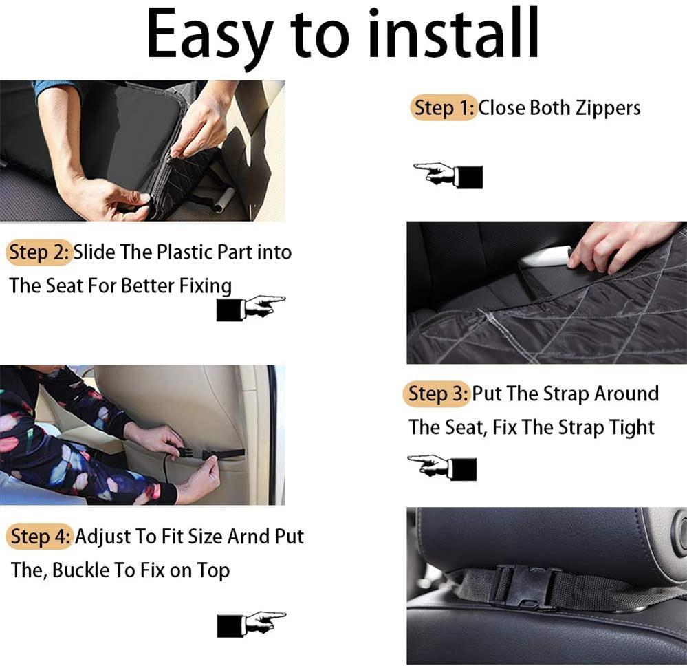 2 In 1 Pet Car Seat Cover Booster Protector Waterdicht Kat Hond Puppy