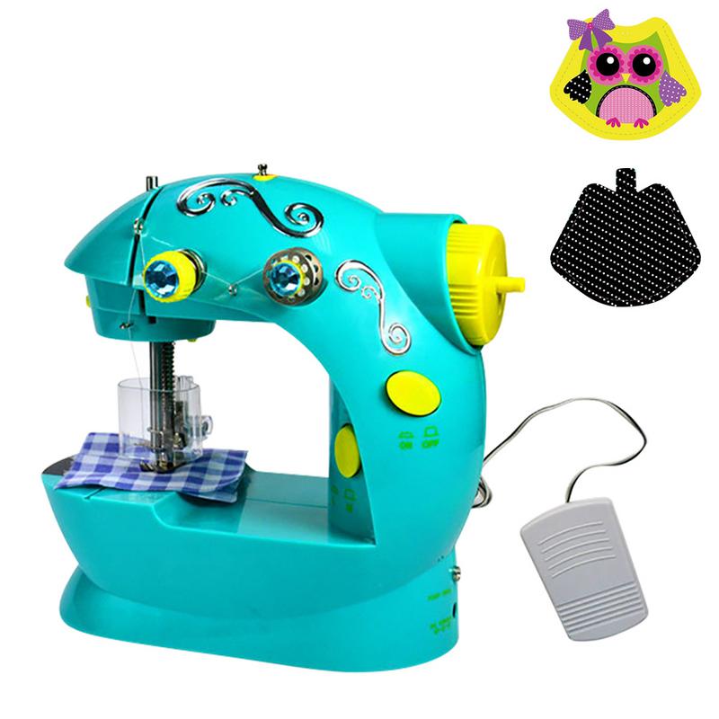 Electric Children Portable Miniature Presente Sewing Machine Without Board Mini Multi-function Household Sewing Machine
