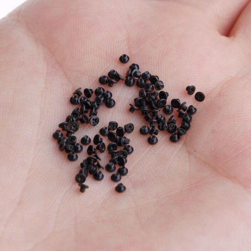 100Pcs Keyboard Screws For Macbook Pro Air Retina 11-17inch A1369 A1466 A1465 A1370 A1278 A1286 A1297 A1342 A1425 A1502 A1398