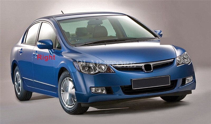 Car Left Hand Drive Engine Hood Bonnet Cowl Top Hinge Cover For HONDA CIVIC 2006 2007 FA1 FD1 FD2: Right (Passenger )