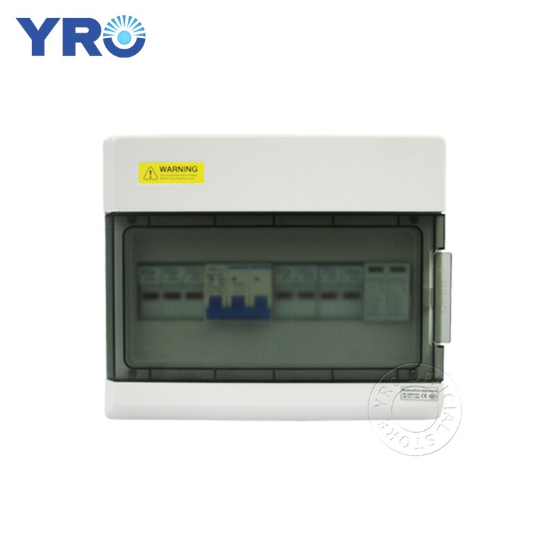 18 Ways Din Rail Outdoor Waterproof Electrical Distribution Box Circuit Breaker MCB power Plastic Junction Wire Box IP65 SH18PN