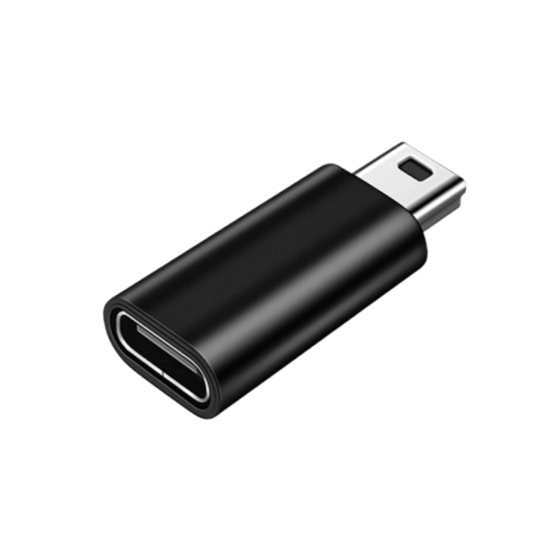 1/2Pcs Metal USB Type C to Micro USB Adapter Female Type-C to Male Mini Data Transfer Connector for Camera Phone OTG Conventer: WHITE