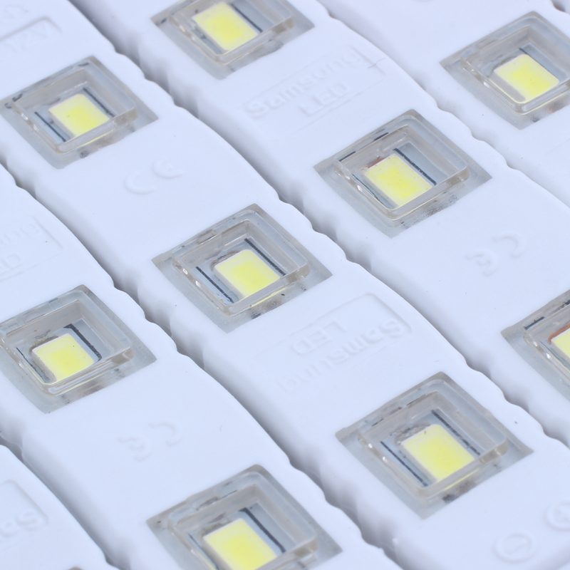 20Pc - 3 Led Module Strip Verlichting Smd 5730 12V Waterdichte Ad Teken Venster: Wit