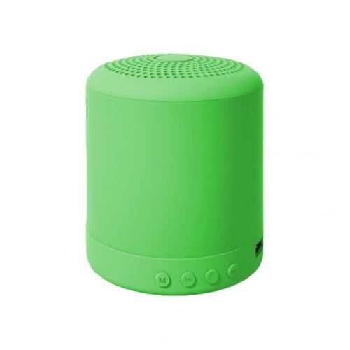 Portable Mini Wireless Bluetooth Hands-free USB TF AUX FM Speaker Music Player Macaron Mini Bluetooth Speaker: Green