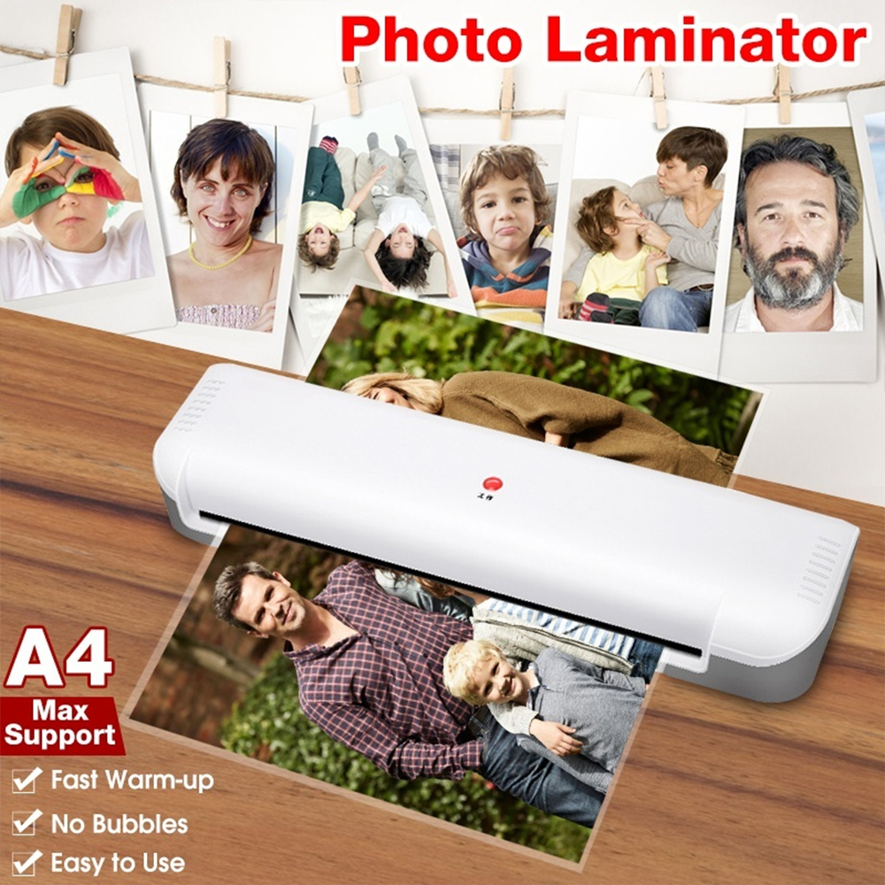 141 small plastic sealing machine A4 paper laminating machine laminating film machine portable office document photo passing