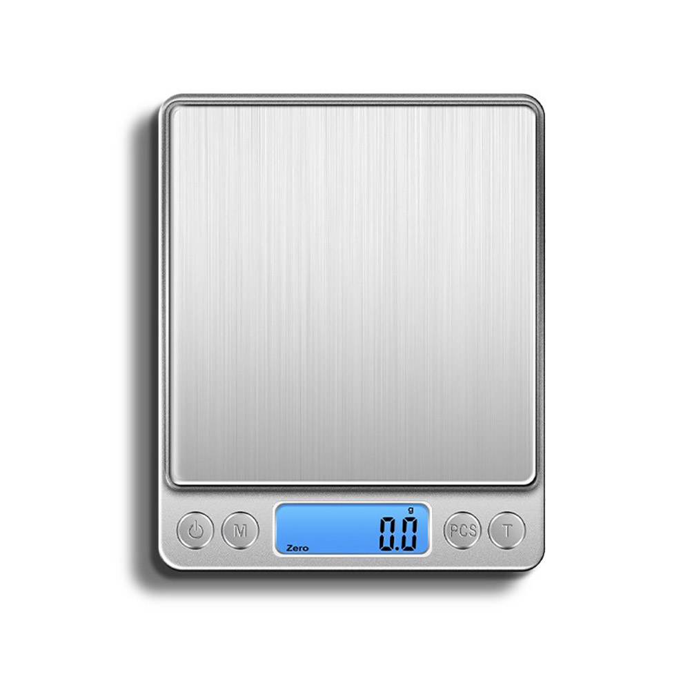 500 g x 0,1 g Küchenwaage Mini tragbar Digital für Taschenwaage Präzisionsschmuck Elektronische Waage Gewicht Gold Gramm