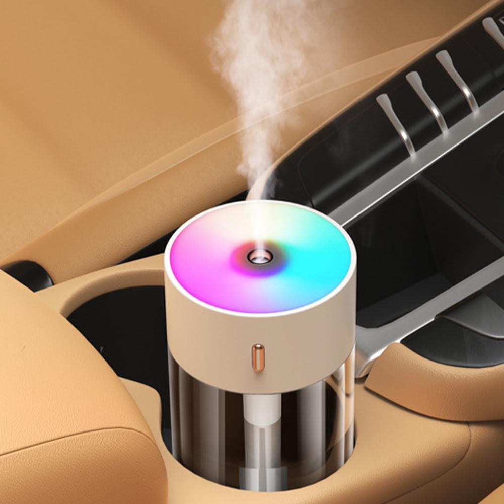 Desktop Air Humidifier Visible Water Tank Easy to Clean Smart Chip Simple Transparent USB Plug-in Desktop Humidifier