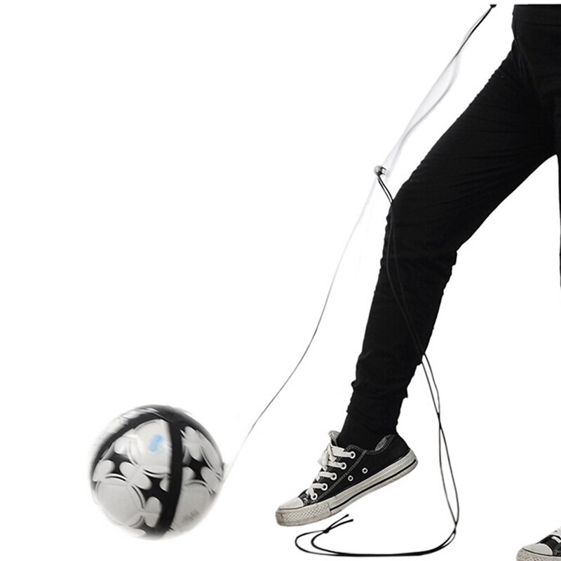 Voetbal Bal Speelgoed Kick Trainer Vaardigheden Solo Voetbal Training Aid Apparatuur Waistbelt Verstelbare Riem Praktijk Hulp Gereedschap