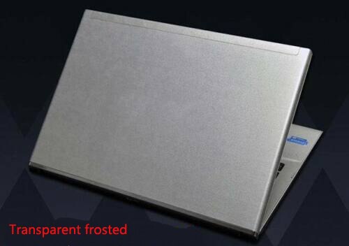 Laptop Skin for DELL XPS 13 9365 - Carbon Fiber PU Leather Sticker - Waterproof: Transparent Frosted