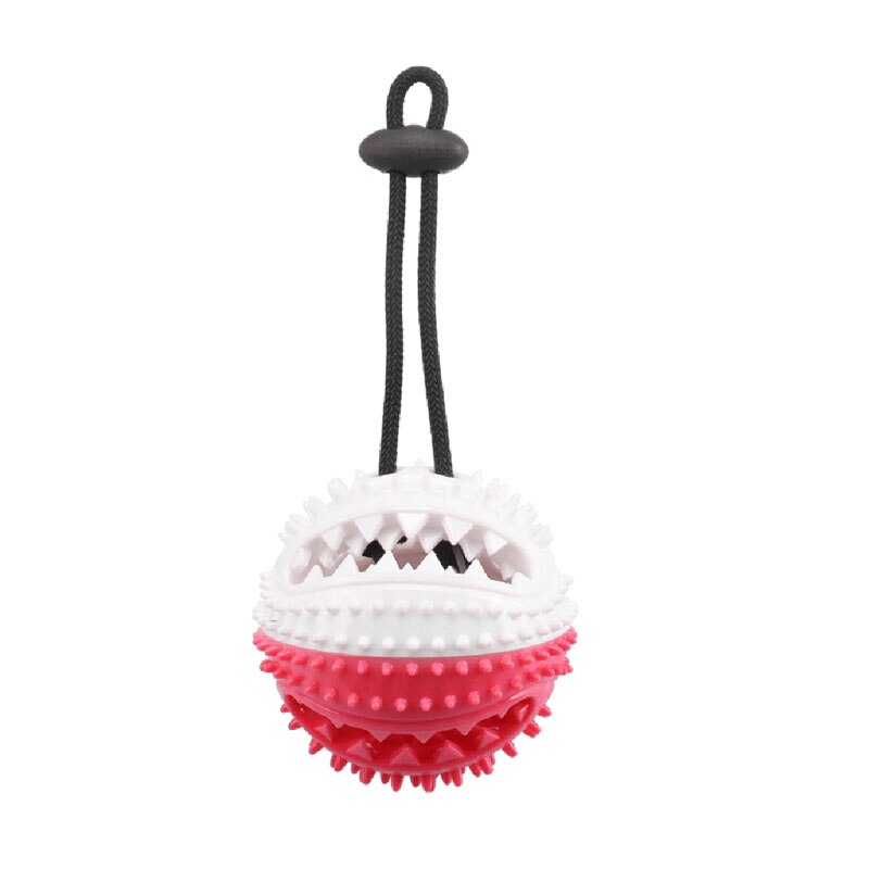 Huisdier Molaire Beet Speelgoed Chew Speelgoed Vloer Zuignap Hond Chew Tug Toy Tand Schoon Bal: 5