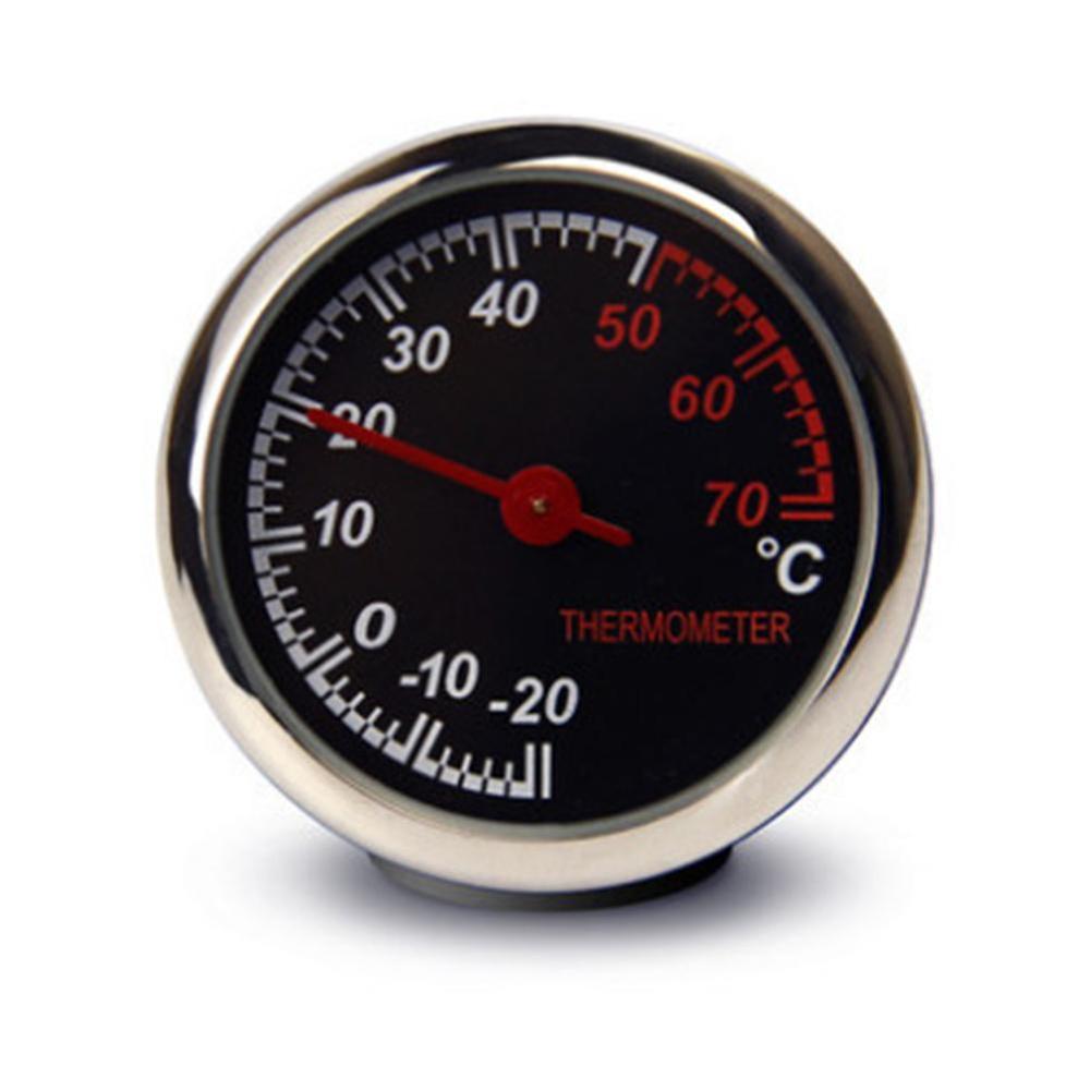 Car Clock Hygrometer Thermometer Mini Auto Luminous Automotive Dashboard Styling Clock Interior Accessories Clock Qua R5N6: Temperature