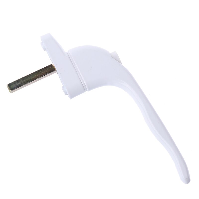 Poignée de fenêtre universelle en pvc, blanche, verrouillage à clé, pour Double vitrage, interrupteur de sécurité, porte coulissante en alliage d&#39;aluminium