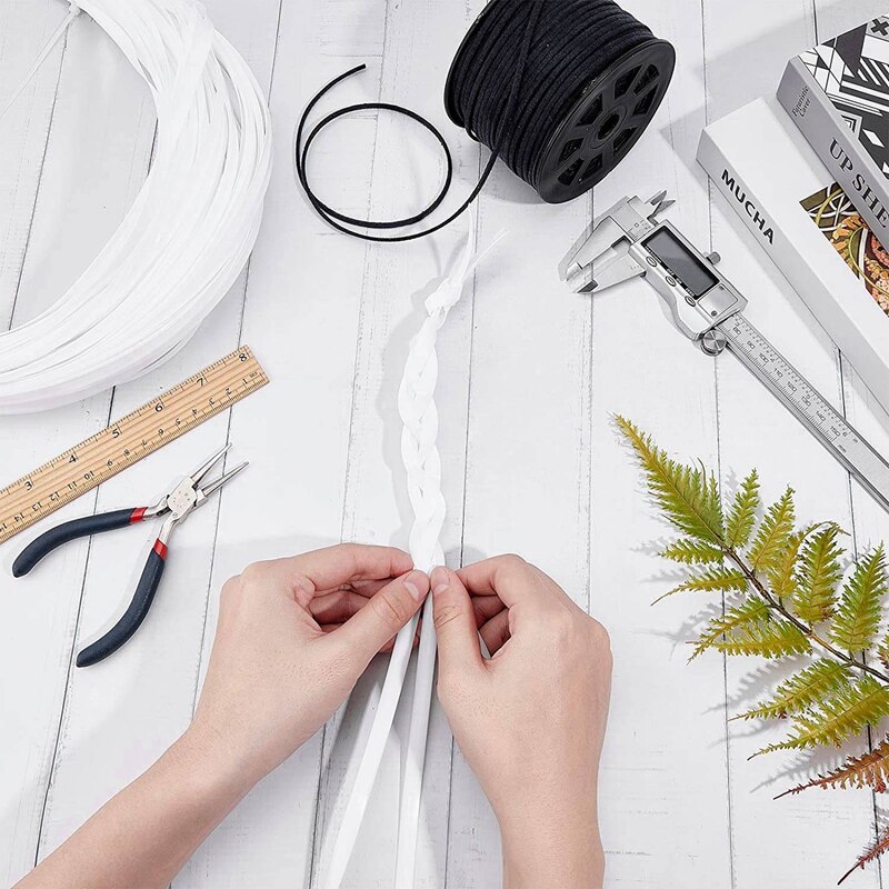 Plastic Geweven Rotan Reparatie Materiaal Voor Outdoor Tuin Patio Meubels, Duurzaam Rieten Bankje Stoel Tafel Reparatie Kits