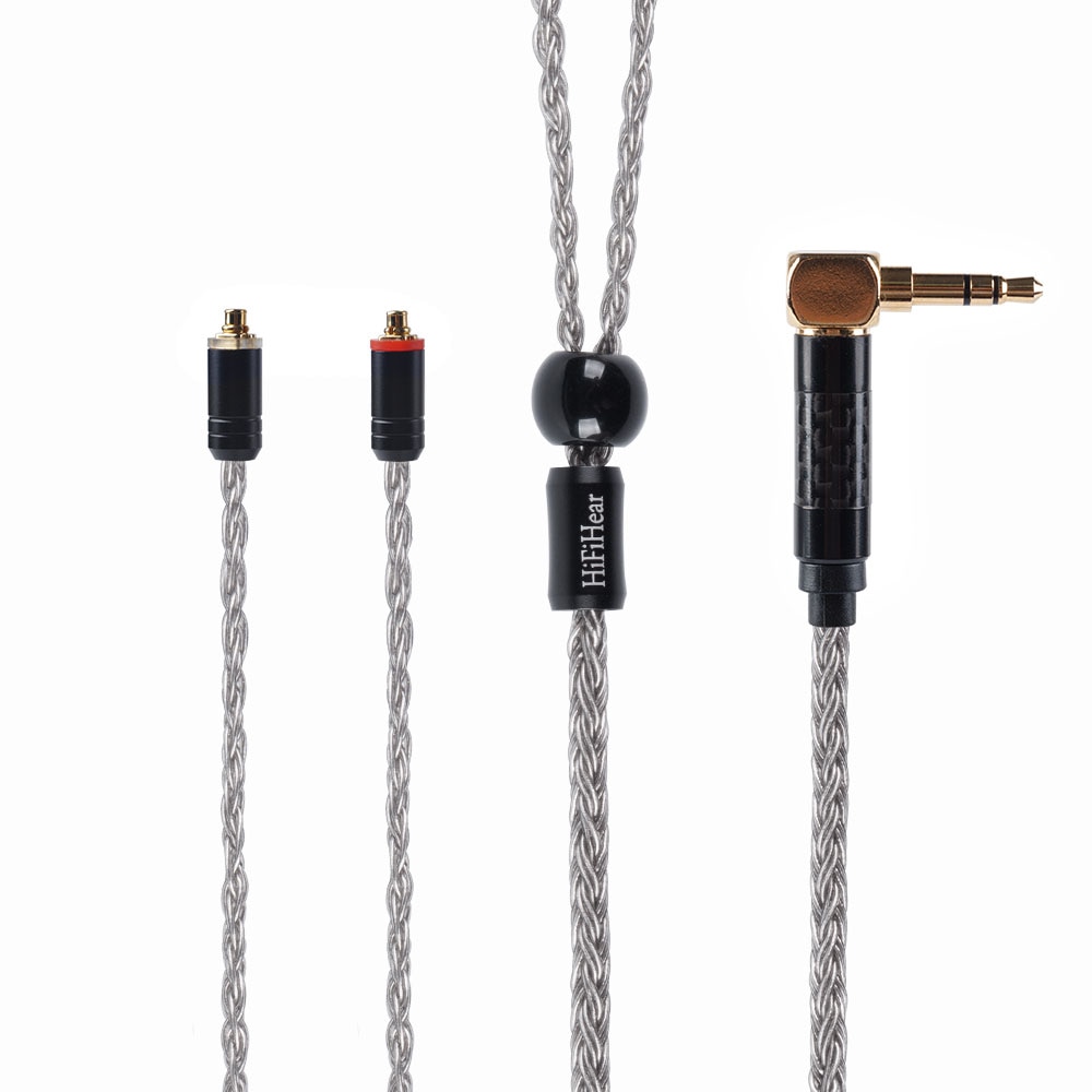 Il cavo di rame placcato argento 2.5/3.5mm del centro di hififeel 16 ha bilanciato il cavo con MMCX/2pin/QDC per il BL-01 di BLON KZ ZSX ASX EDX DQ6