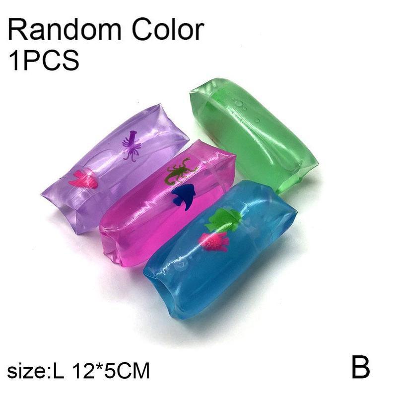 Decompression Toys Vent Can't Catch Water Snake Toys Pressure Relief Anti-stress Interesting For Kids Adult: B