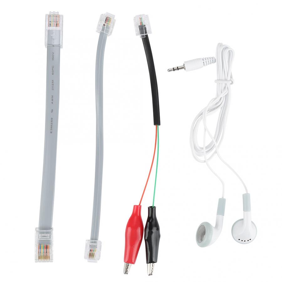 TM-8B Multi-Purpose Network Cable Tester RJ45 RJ11 Wire Telephone Lines Scan .