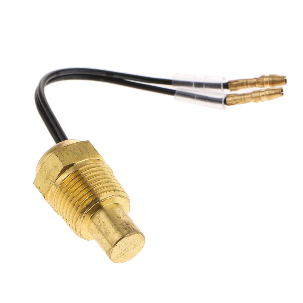 12v-24v auto vrachtwagen digitale watertemperatuursensor kop stekker watertemperatuurmeter metersensor: 17mm