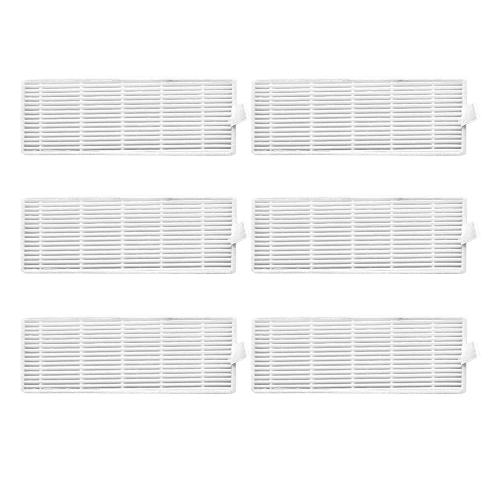 Robot aspirador con filtro HEPA para Conga 1290, serie 1390, piezas de robot aspirador: 6pcs